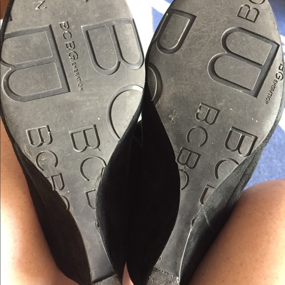 BCBG Slouch Suede Booties (S11) - Picture 7 of 8